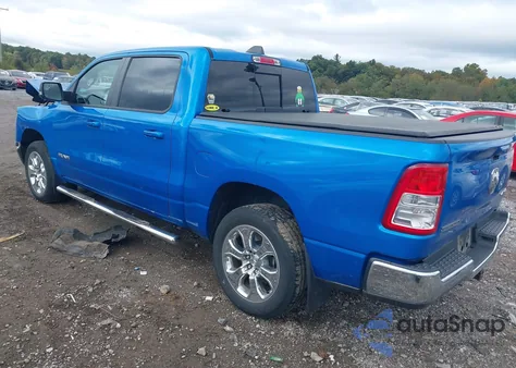2021 Ram 1500 Big Horn 4X4 5'7 Box из США, поврежденный, VIN 1C6RRFFG0MN511728